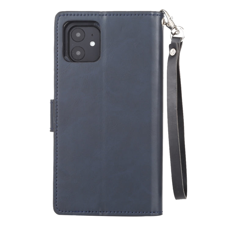 For iPhone 11 GOOSPERY DETACHABLE DIARY Detachable Horizontal Flip Leather Case with Holder & Card Slots & Zipper & Wallet