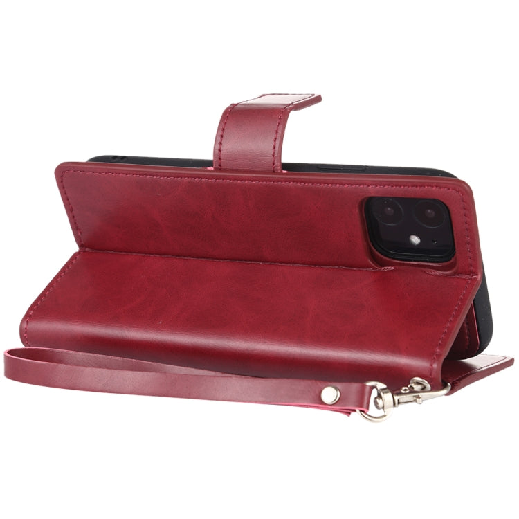 For iPhone 11 GOOSPERY DETACHABLE DIARY Detachable Horizontal Flip Leather Case with Holder & Card Slots & Zipper & Wallet