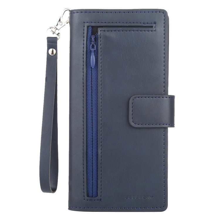 For Galaxy Note 10 GOOSPERY DETACHABLE DIARY Detachable Horizontal Flip Leather Case with Holder & Card Slots & Zipper & Wallet