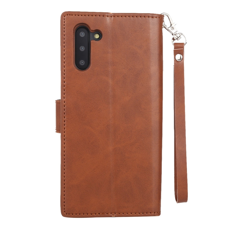 For Galaxy Note 10 GOOSPERY DETACHABLE DIARY Detachable Horizontal Flip Leather Case with Holder & Card Slots & Zipper & Wallet