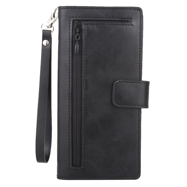 For Galaxy Note 10+ GOOSPERY DETACHABLE DIARY Detachable Horizontal Flip Leather Case with Holder & Card Slots & Zipper & Wallet