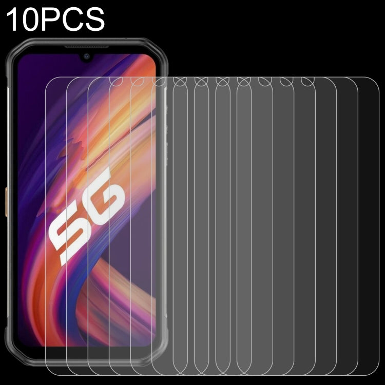 For Ulefone Armor 11T 5G / Armor 11 5G 10 PCS 0.26mm 9H 2.5D Tempered Glass Film
