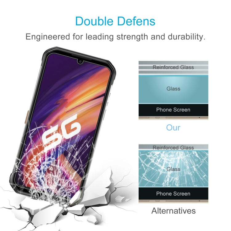 For Ulefone Armor 11T 5G / Armor 11 5G 10 PCS 0.26mm 9H 2.5D Tempered Glass Film