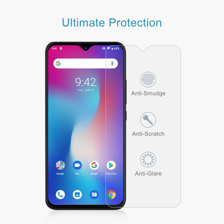 For Umidigi Power 5 10 PCS 0.26mm 9H 2.5D Tempered Glass Film