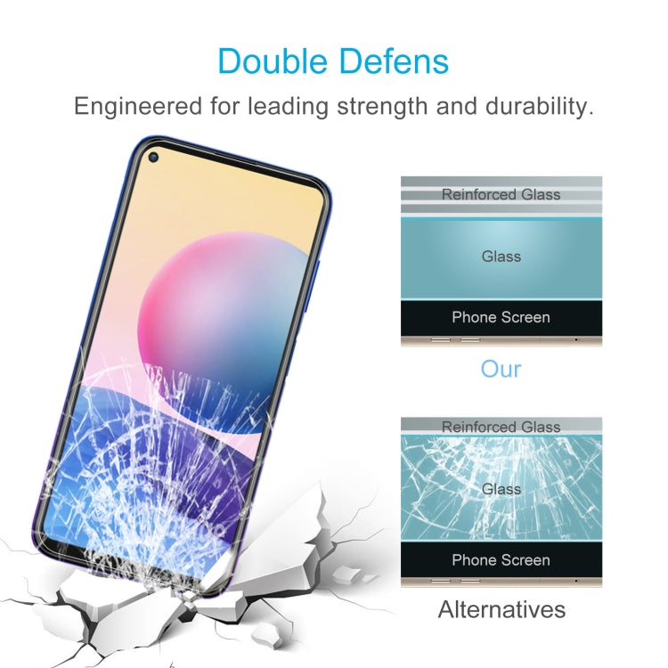 For Blackview A90 50 PCS 0.26mm 9H 2.5D Tempered Glass Film