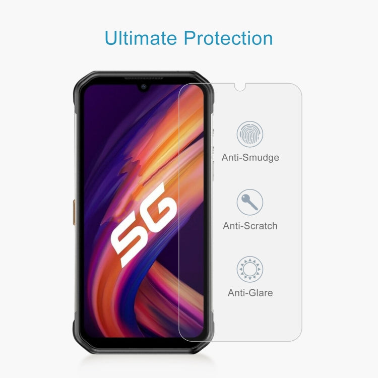 For Ulefone Armor 11T 5G / Armor 11 5G 50 PCS 0.26mm 9H 2.5D Tempered Glass Film