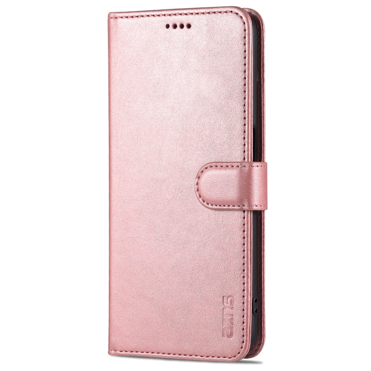 For OPPO A72 5G / A52 5G AZNS Skin Feel Calf Texture Horizontal Flip Leather Case with Card Slots & Holder & Wallet