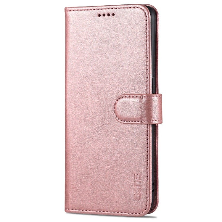 For OPPO Reno5 / Reno5 K AZNS Skin Feel Calf Texture Horizontal Flip Leather Case with Card Slots & Holder & Wallet