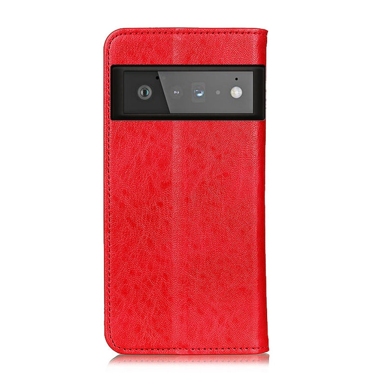 For Google Pixel 6 Pro Magnetic Crazy Horse Texture Horizontal Flip Leather Case with Holder & Card Slots & Wallet