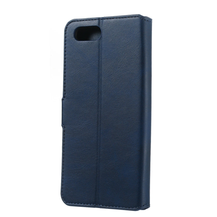 For OPPO A3s / A5 / R15 Neo Solid Color Buckle Horizontal Flip Leather Case with Wallet & Holder & Card Slots