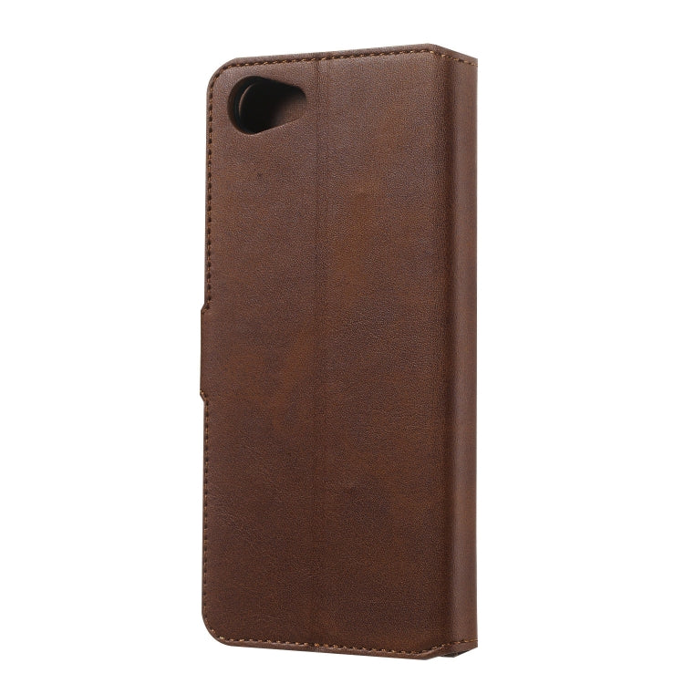 For OPPO A83 / A1 Solid Color Buckle Horizontal Flip Leather Case with Wallet & Holder & Card Slots