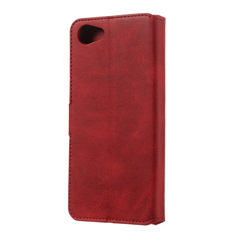 For OPPO A83 / A1 Solid Color Buckle Horizontal Flip Leather Case with Wallet & Holder & Card Slots