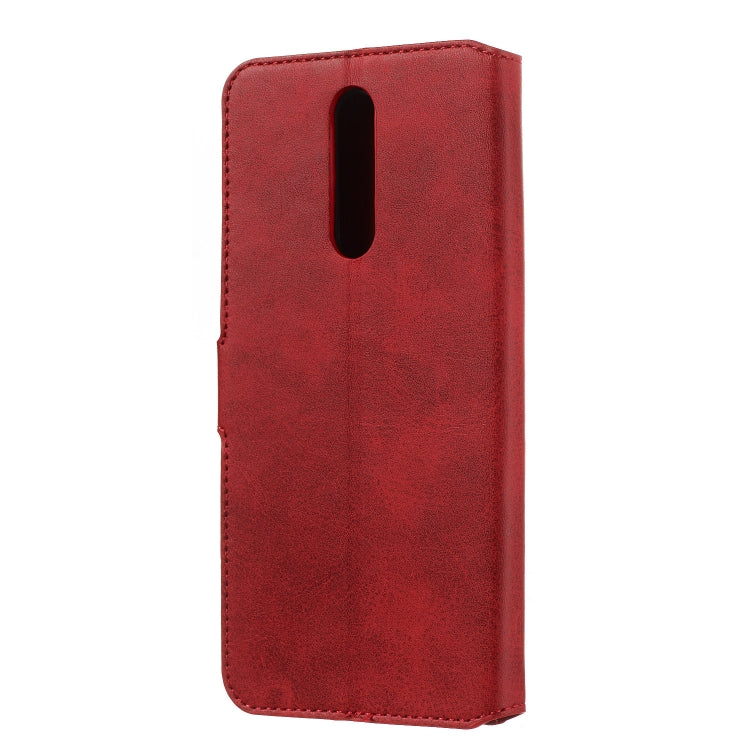 For OPPO A9 / F11 Solid Color Buckle Horizontal Flip Leather Case with Wallet & Holder & Card Slots