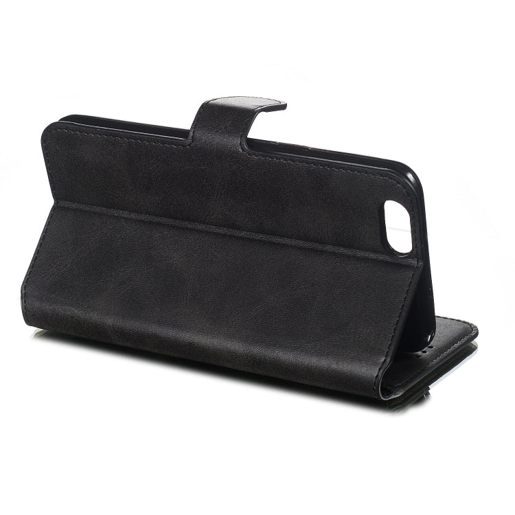 For OPPO A59 / F1s Solid Color Buckle Horizontal Flip Leather Case with Wallet & Holder & Card Slots