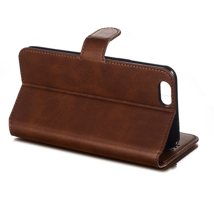 For OPPO A59 / F1s Solid Color Buckle Horizontal Flip Leather Case with Wallet & Holder & Card Slots