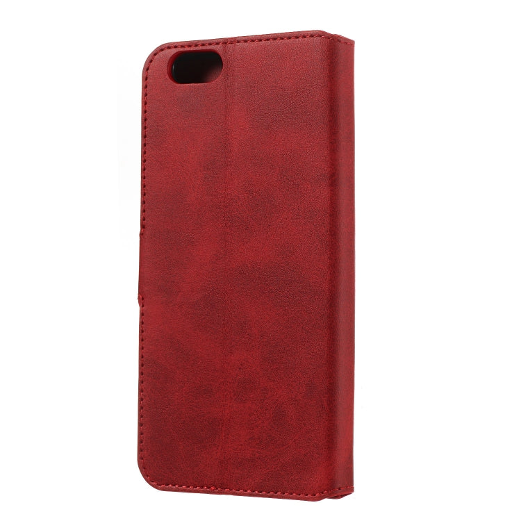 For OPPO A59 / F1s Solid Color Buckle Horizontal Flip Leather Case with Wallet & Holder & Card Slots