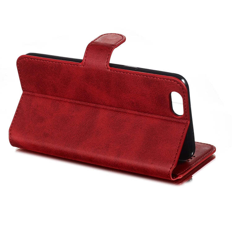 For OPPO A59 / F1s Solid Color Buckle Horizontal Flip Leather Case with Wallet & Holder & Card Slots