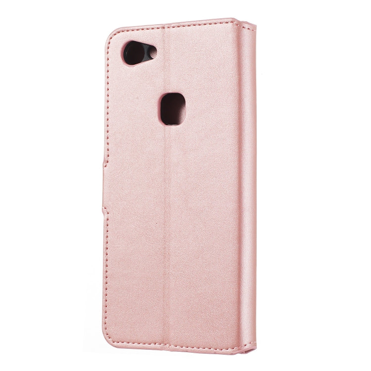 For Vivo Y83 Solid Color Buckle Horizontal Flip Leather Case with Wallet & Holder & Card Slots