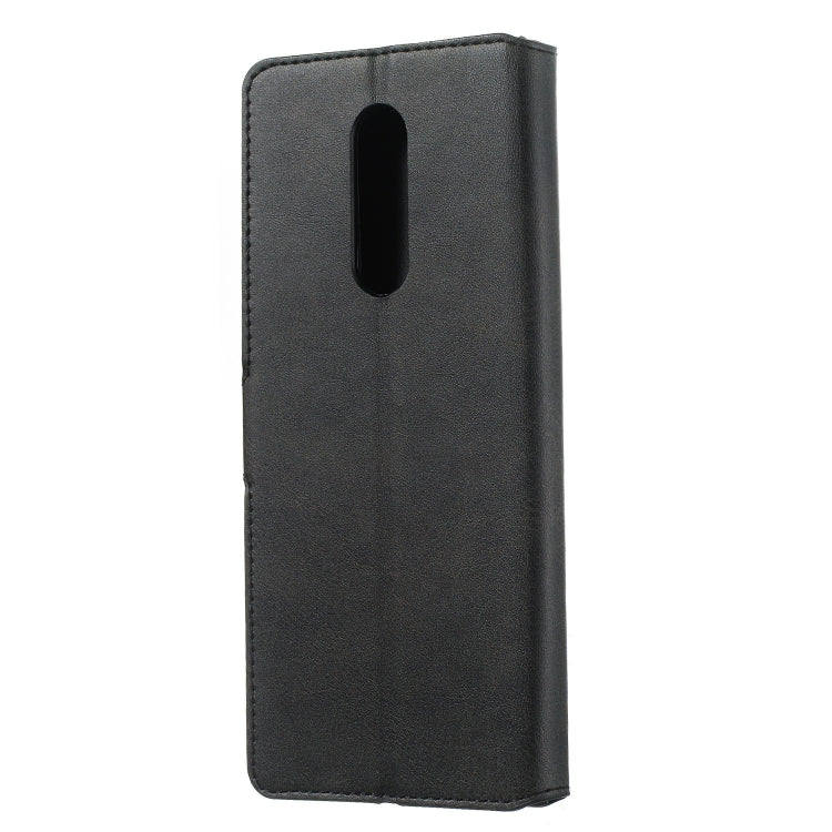 For Sony Xperia XZ4 Solid Color Buckle Horizontal Flip Leather Case with Wallet & Holder & Card Slots