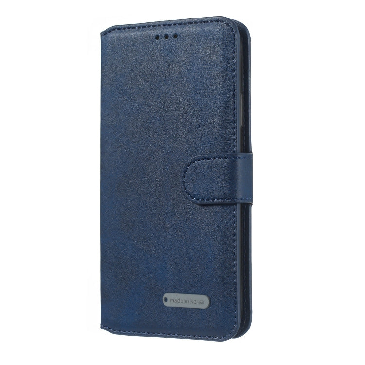 For Xiaomi Redmi Note 7/ Note 7 Pro Solid Color Buckle Horizontal Flip Leather Case with Wallet & Holder & Card Slots