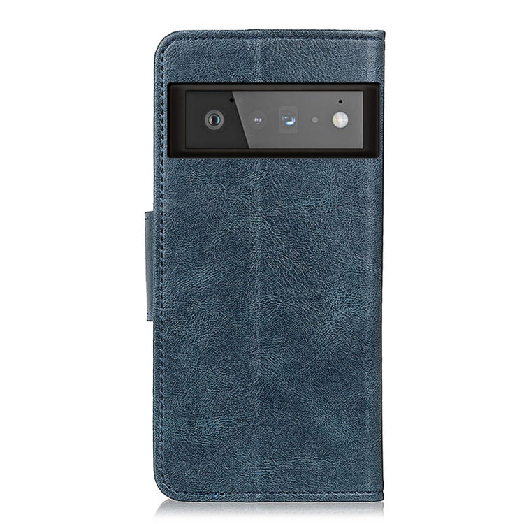 For Google Pixel 6 Pro Mirren Crazy Horse Texture Horizontal Flip Leather Case with Holder & Card Slots & Wallet