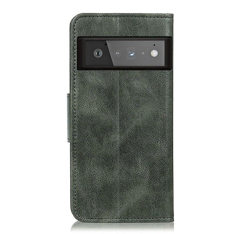 For Google Pixel 6 Pro Mirren Crazy Horse Texture Horizontal Flip Leather Case with Holder & Card Slots & Wallet