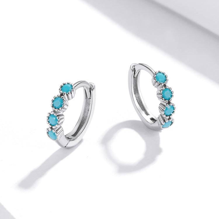 S925 Sterling Silver Simple Fashion Ear Buckle Women Earrings