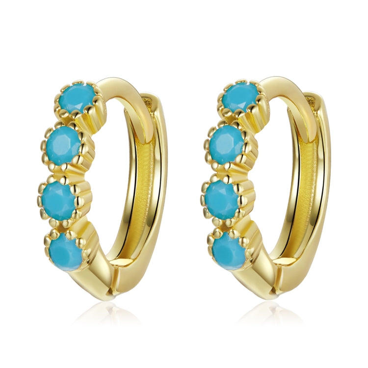 S925 Sterling Silver Simple Fashion Ear Buckle Women Earrings