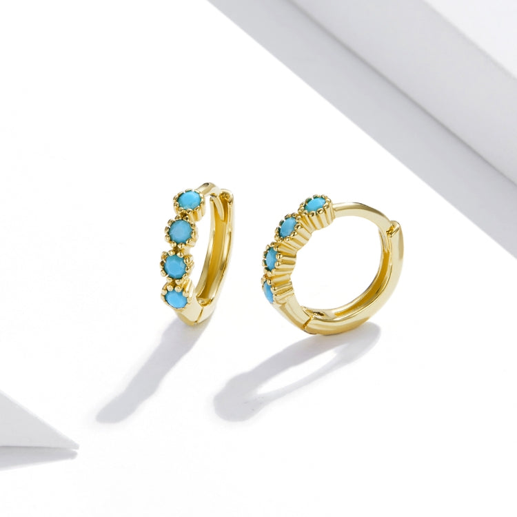 S925 Sterling Silver Simple Fashion Ear Buckle Women Earrings