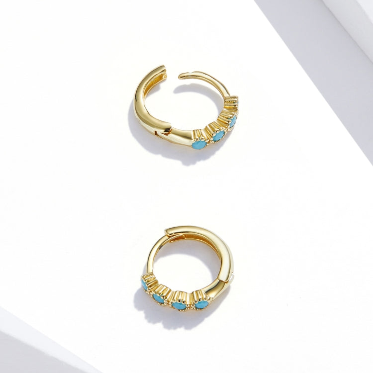 S925 Sterling Silver Simple Fashion Ear Buckle Women Earrings