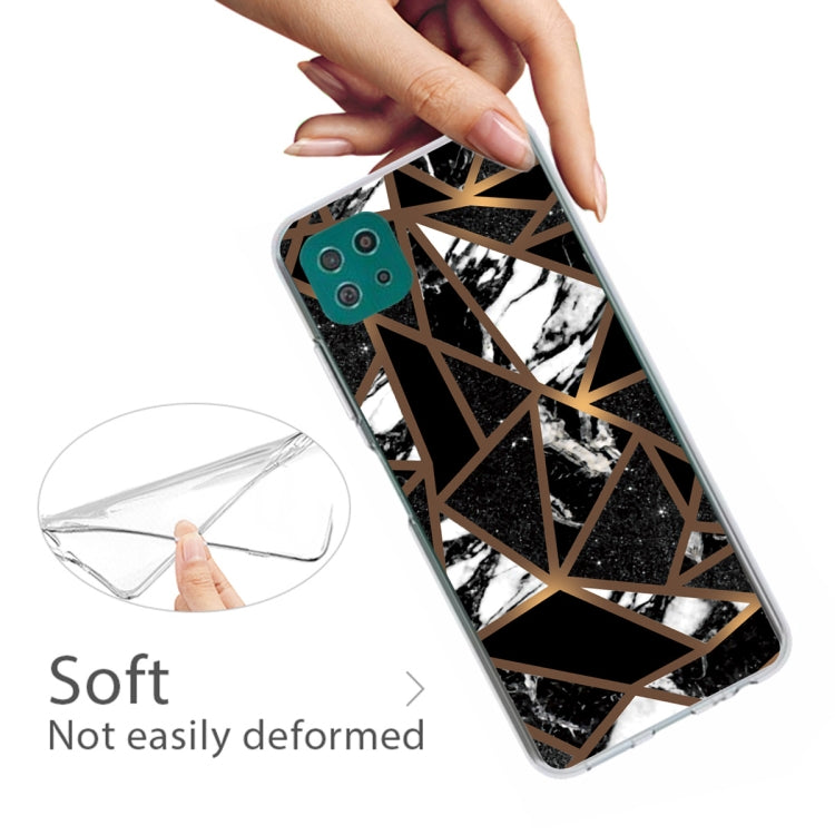 For Samsung Galaxy A22 5G Abstract Marble Pattern Protective Case