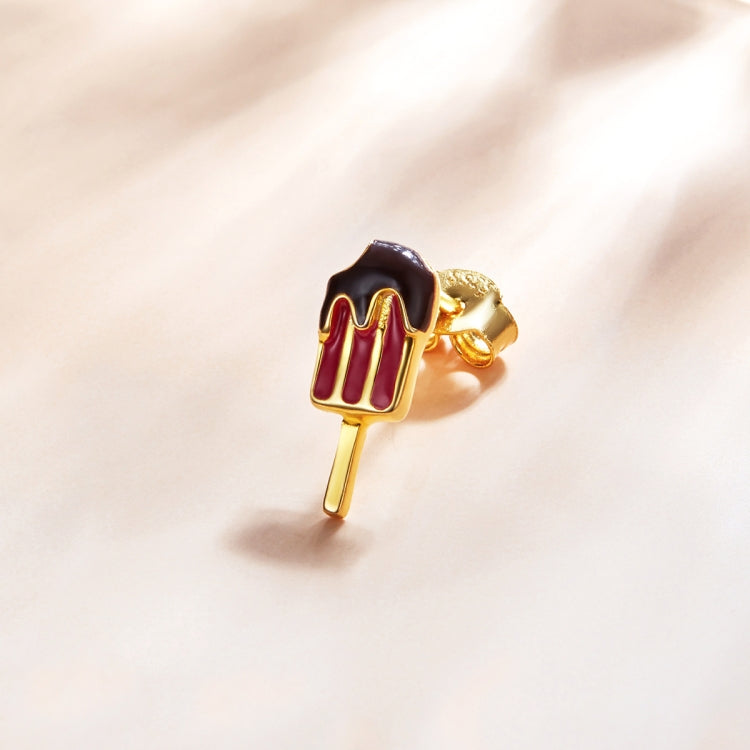 S925 Sterling Silver Popsicle Ear Studs Women Earrings