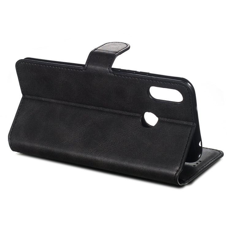 For Huawei P Smart+ / nova 3i Solid Color Buckle Horizontal Flip Leather Case with Wallet & Holder & Card Slots
