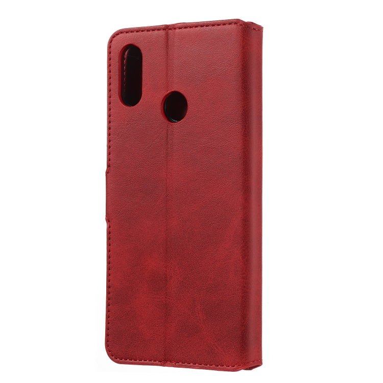 For Huawei P Smart+ / nova 3i Solid Color Buckle Horizontal Flip Leather Case with Wallet & Holder & Card Slots