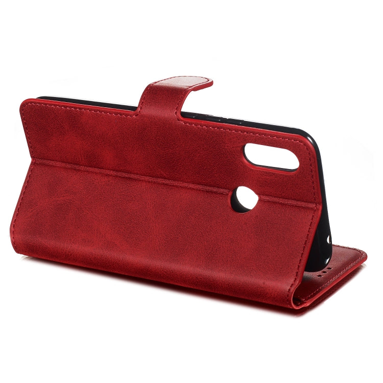 For Huawei P Smart+ / nova 3i Solid Color Buckle Horizontal Flip Leather Case with Wallet & Holder & Card Slots