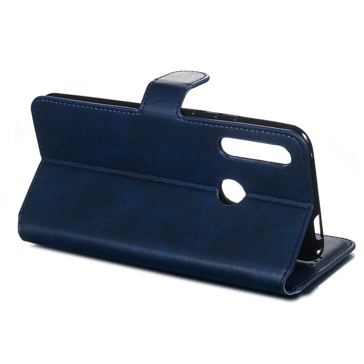 For Huawei P Smart Z / Y9 Prime (2019) Solid Color Buckle Horizontal Flip Leather Case with Wallet & Holder & Card Slots