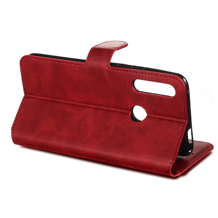 For Huawei P Smart Z / Y9 Prime (2019) Solid Color Buckle Horizontal Flip Leather Case with Wallet & Holder & Card Slots