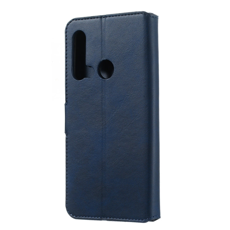For Huawei P20 Lite (2019) Solid Color Buckle Horizontal Flip Leather Case with Wallet & Holder & Card Slots