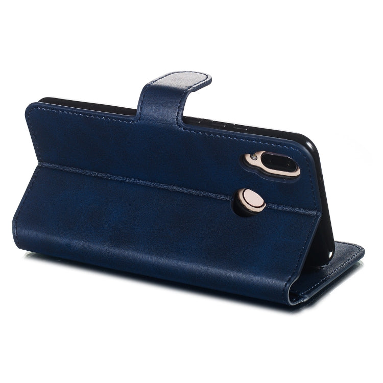 For Huawei P20 Lite / nova 3e Solid Color Buckle Horizontal Flip Leather Case with Wallet & Holder & Card Slots