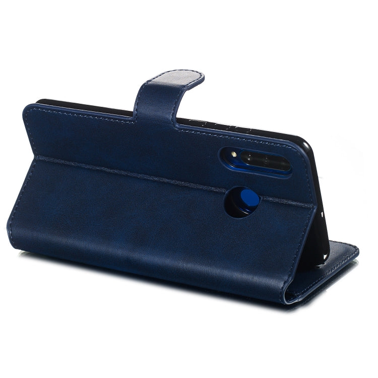 For Huawei P30 Lite / nova 4e Solid Color Buckle Horizontal Flip Leather Case with Wallet & Holder & Card Slots