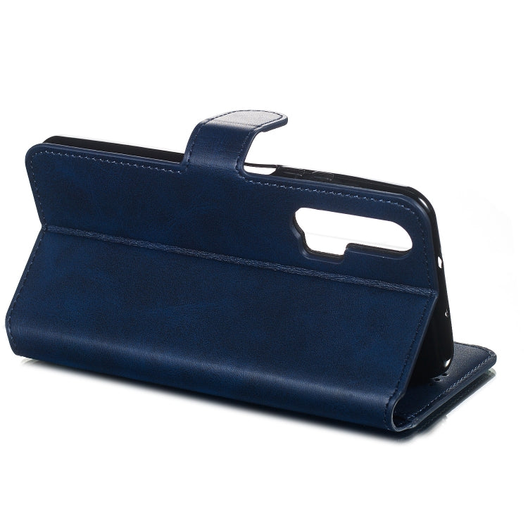 For Huawei Honor 20 Pro Solid Color Buckle Horizontal Flip Leather Case with Wallet & Holder & Card Slots