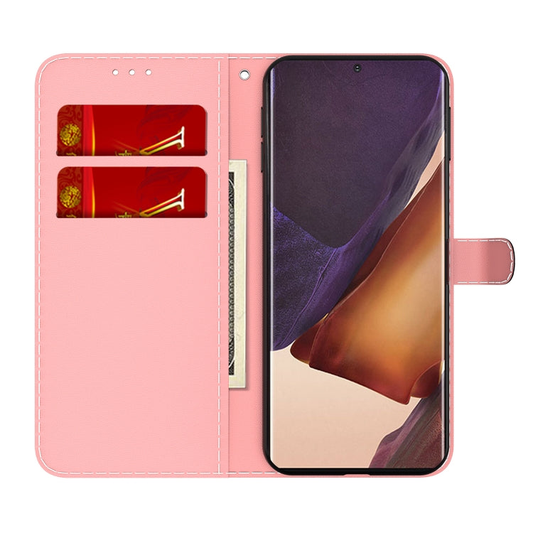 For Samsung Galaxy Note20 Ultra Cloud Fog Pattern Horizontal Flip Leather Case with Holder & Card Slot & Wallet