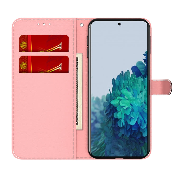 For Samsung Galaxy S21+ 5G Cloud Fog Pattern Horizontal Flip Leather Case with Holder & Card Slot & Wallet