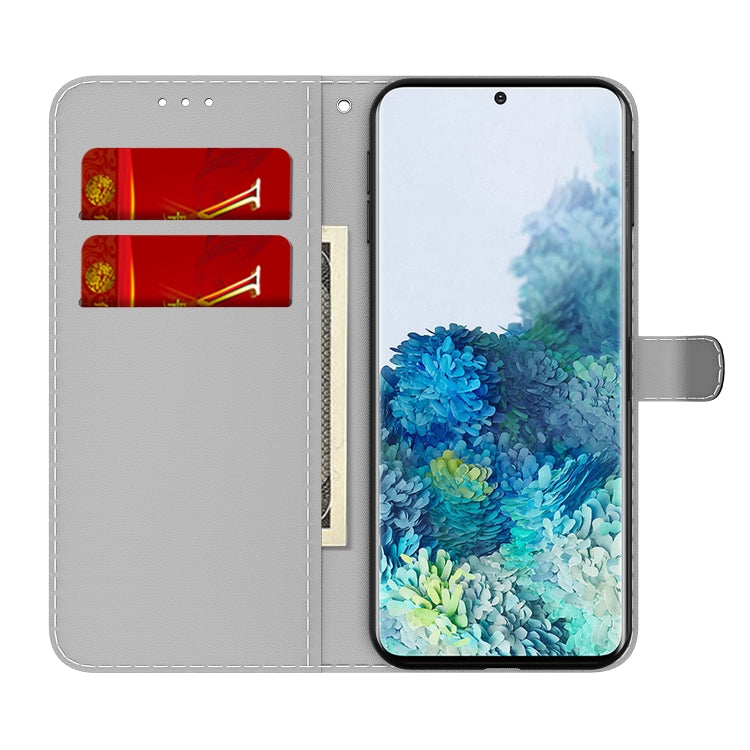For Samsung Galaxy S20+ Cloud Fog Pattern Horizontal Flip Leather Case with Holder & Card Slot & Wallet