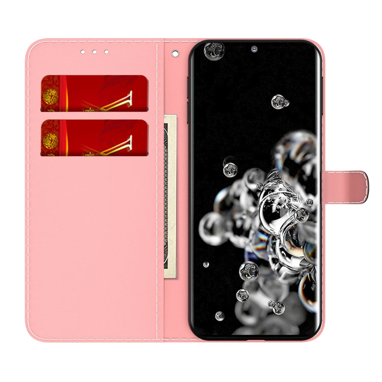 For Samsung Galaxy S20 Ultra Cloud Fog Pattern Horizontal Flip Leather Case with Holder & Card Slot & Wallet