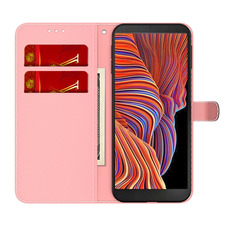 For Samsung Galaxy Xcover 5 Cloud Fog Pattern Horizontal Flip Leather Case with Holder & Card Slot & Wallet