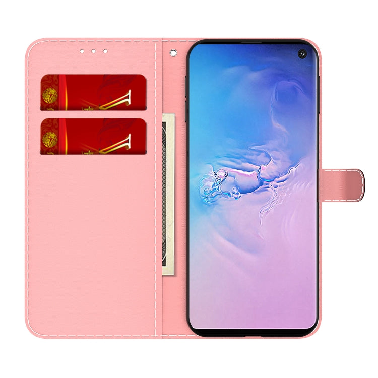 For Samsung Galaxy S10 Plus Cloud Fog Pattern Horizontal Flip Leather Case with Holder & Card Slot & Wallet