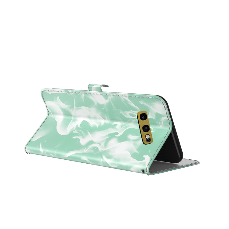 For Samsung Galaxy S10e Cloud Fog Pattern Horizontal Flip Leather Case with Holder & Card Slot & Wallet