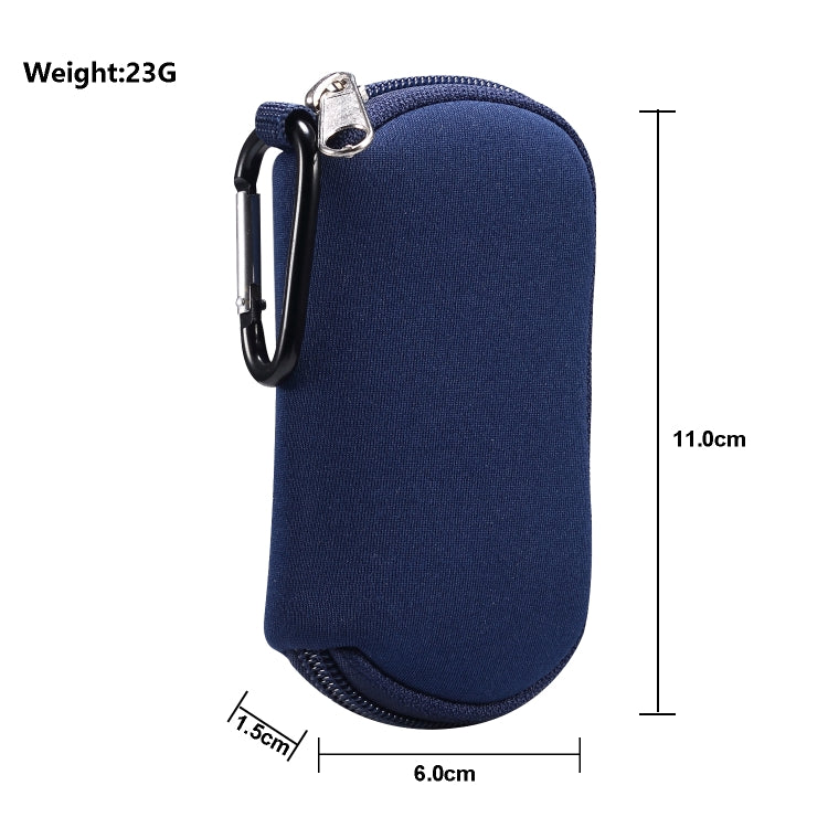 Mini Elastic Waterproof Nylon Earphone Protective Bag for AirPods Pro, with Hook