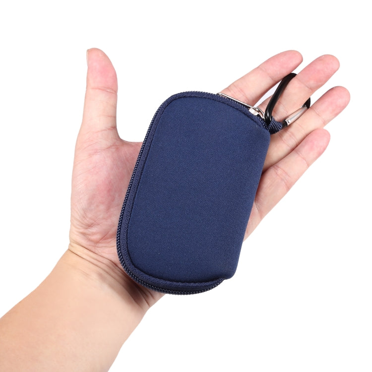 Mini Elastic Waterproof Nylon Earphone Protective Bag for AirPods Pro, with Hook